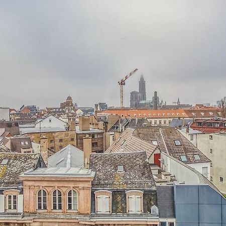 Panorama Cathedrale - Appt Lumineux Avec Parking Prive Apartment Strasbourg Bagian luar foto