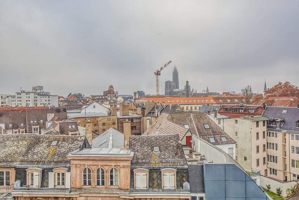 Panorama Cathedrale - Appt Lumineux Avec Parking Prive Apartment Strasbourg Bagian luar foto