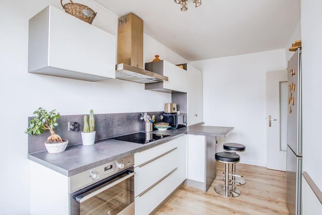 Panorama Cathedrale - Appt Lumineux Avec Parking Prive Apartment Strasbourg Bagian luar foto